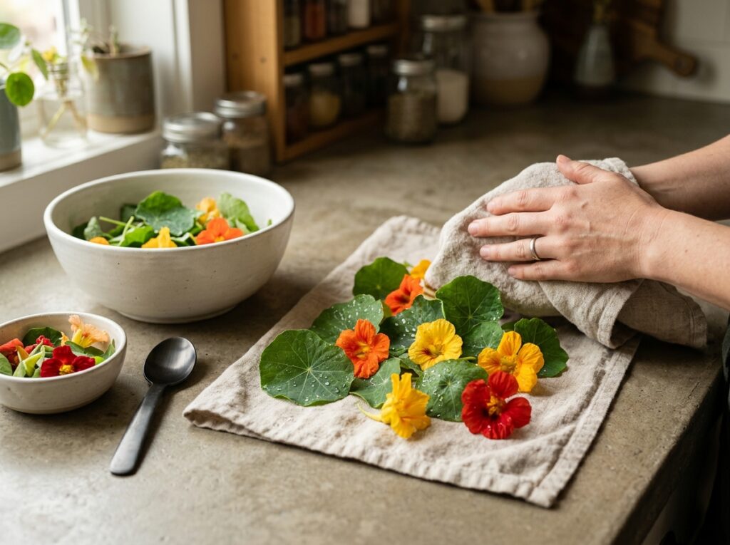Kapuzinerkresse Pesto – Würziges Wildkräuter-Pesto mit frischer Schärfe